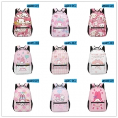 15 Styles Sanrio Melody Cartoon Anime Backpack Bag