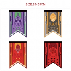 5 Styles 85*55CM EVA/Neon Genesis Evangelion Cartoon Decoration Anime Flag