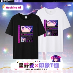 2 Styles OSHI NO KO Cosplay Anime T Shirt