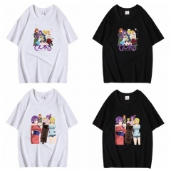 4 Styles TenPuru: No One Can Live on Loneliness Cartoon Pattern Anime T Shirt