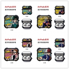 6 Styles My Hero Academia Cartoon Anime Airpods Case