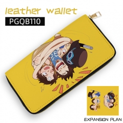One Piece Cartoon Anime Wallet Purse