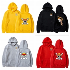 34 Styles One Piece Cartoon Pattern Hooded Anime Hoodie