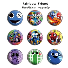 25 Styles Rainbow Friends Anime Alloy Badge Brooch