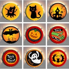 24 Styles Halloween Anime Alloy Badge Brooch