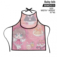 Card Captor Sakura For Kid Baby Anime Bib Saliva Towel