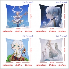 2 Sizes 6 Styles Sousou no Frieren Cartoon Pattern Decoration Anime Pillow