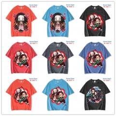 26 Styles Demon Slayer: Kimetsu no Yaiba Short Sleeve Cartoon Anime T Shirt