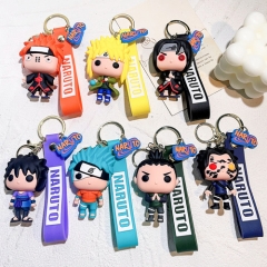 7 Styles Naruto Anime Figure Keychain