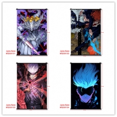 4 Styles Jujutsu Kaisen Cartoon Wallscrolls Anime Wall Scroll