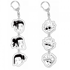 2 Styles Jujutsu Kaisen Cartoon Acrylic Anime Keychain