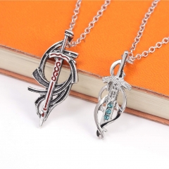 2 Styles Fate/Stay Night Cartoon Alloy Anime Necklace