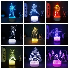 29 Styles Ultraman 3D Anime Nightlight (16 Colors Remote Control)