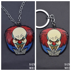 2 Styles The Joker Alloy Anime Necklace/Keychain