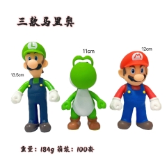 3PCS/SET Super Mario Bro Action Cartoon Anime PVC Figure