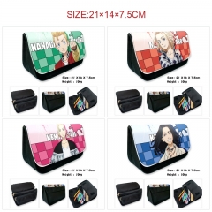 7 Styles Tokyo Revengers Cartoon Pattern Pencil Case Anime Pencil Bag