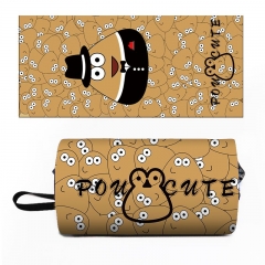 Pou Cute Cartoon Pencil Box Anime Pencil Bag