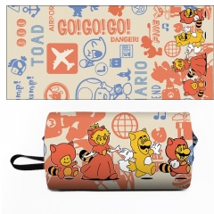 Super Mario Bro Cartoon Pencil Box Anime Pencil Bag