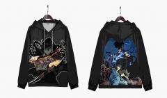 2 Styles Solo Leveling Cartoon Long Sleeve Anime Hooded Hoodie