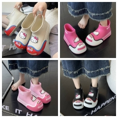 4 Styles Hello Kitty Cartoon Anime EVA Shoes