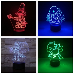 9 Styles Final Fantasy 16 Colors Changed Lamp Anime Nightlight