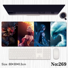 （80*30*0.3cm）2 Styles Dota Cartoon Anime Mouse Pad