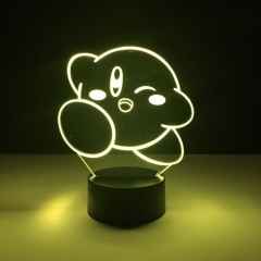 Kirby 16 Colors Changed Lamp Anime Nightlight