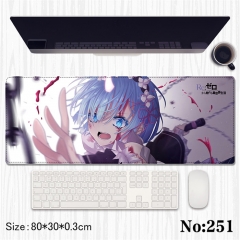 （80*30*0.3cm）3 Styles Re: Life in a Different World from Zero Cartoon Anime Mouse Pad