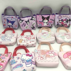 4 Styles 12PCS/SET Sanrio Kuromi My Melody Cinnamoroll Cartoon Wallet Anime Purse