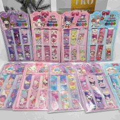 2 Styles 24PCS/SET Sanrio Kuromi My Melody Cinnamoroll Anime Bookmark