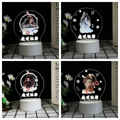 9 Styles Mo Dao Zu Shi Cartoon 3D Anime Nightlight(16 Colors Remote Control)