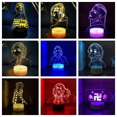 32 Styles Tokyo Revengers Cartoon 3D Anime Nightlight(16 Colors Remote Control)