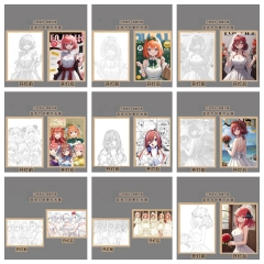 11 Styles The Quintessential Quintuplets 3 Colors Changed Photo Frame Picture Lamp Anime Nightlight【USB】