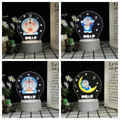 6 Styles Doraemon Cartoon 3D Anime Nightlight(16 Colors Remote Control)