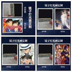 21.3*16.5cm 7 Styles Detective Conan Photo Frame Picture Lamp Anime Nightlight