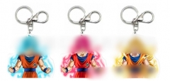 4 Styles Dragon Ball Z Cartoon Anime Acrylic Keychain