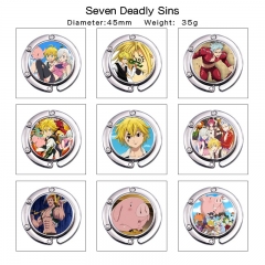 21 Styles The Seven Deadly Sins Anime Alloy Folding Hanger Hook