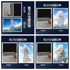 4 Styles Ano Hi Mita Hana no Namae o Bokutachi wa 3 Colors Changed Photo Frame Picture Lamp Anime Nightlight