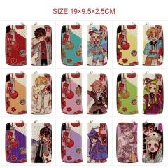 11 Styles Toilet-Bound Hanako-kun Cartoon Zipper PU Anime Long Wallet Purse