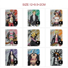 11 Styles One Piece Cartoon Pattern Purse Anime Short Wallet
