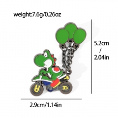 Super Mario Bro Cartoon Anime Alloy Pin Brooch