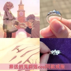 2 Styles Frieren: Beyond Journey's End Cosplay Prop Anime Ring/Bracelet