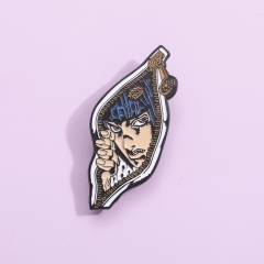 JoJo's Bizarre Adventure Cartoon Anime Alloy Pin Brooch