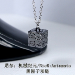 NieR: Automata Anime Titanium Steel Necklace