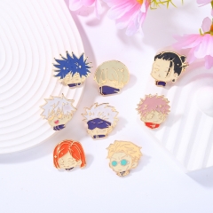 7 Styles Jujutsu Kaisen Anime Alloy Pin Brooch