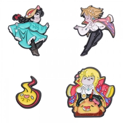 4 Styles Roco Kingdom Anime Alloy Pin Brooch