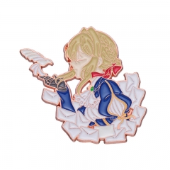 Violet Evergarden Anime Alloy Pin Brooch