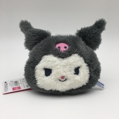 15*13CM Kuromi Cartoon Anime Plush Drawstring Bag