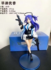 27CM Blue Archive Hayase Yūka PVC Anime Figure Toys