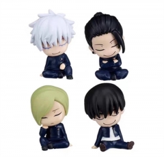 4PCS/SET 6CM Jujutsu Kaisen PVC Anime Figure Toys